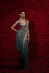 Mehek 1232 A To 1232F Satin Silk With Hand Work Jerquen Work Saree Suppliers In India